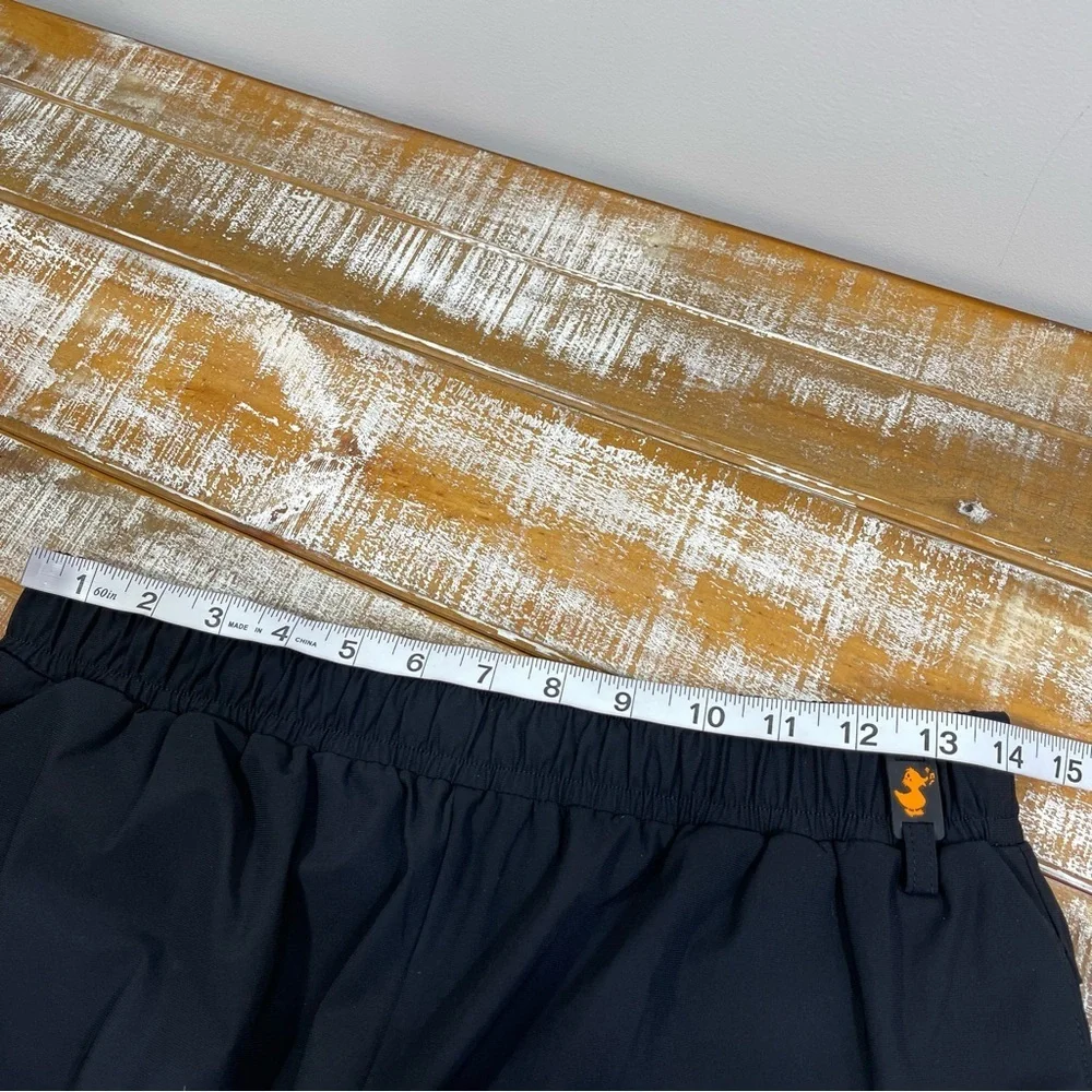 Save The Duck Women’s pant Size 2/M Color Black - Picture 11 of 15